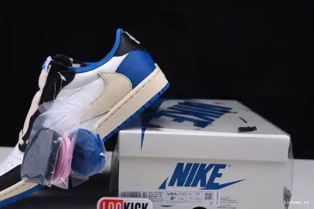 Rep Design DM7866-140 x Scott Travis Air Fragment x Jordan Retro 1 Low 0613